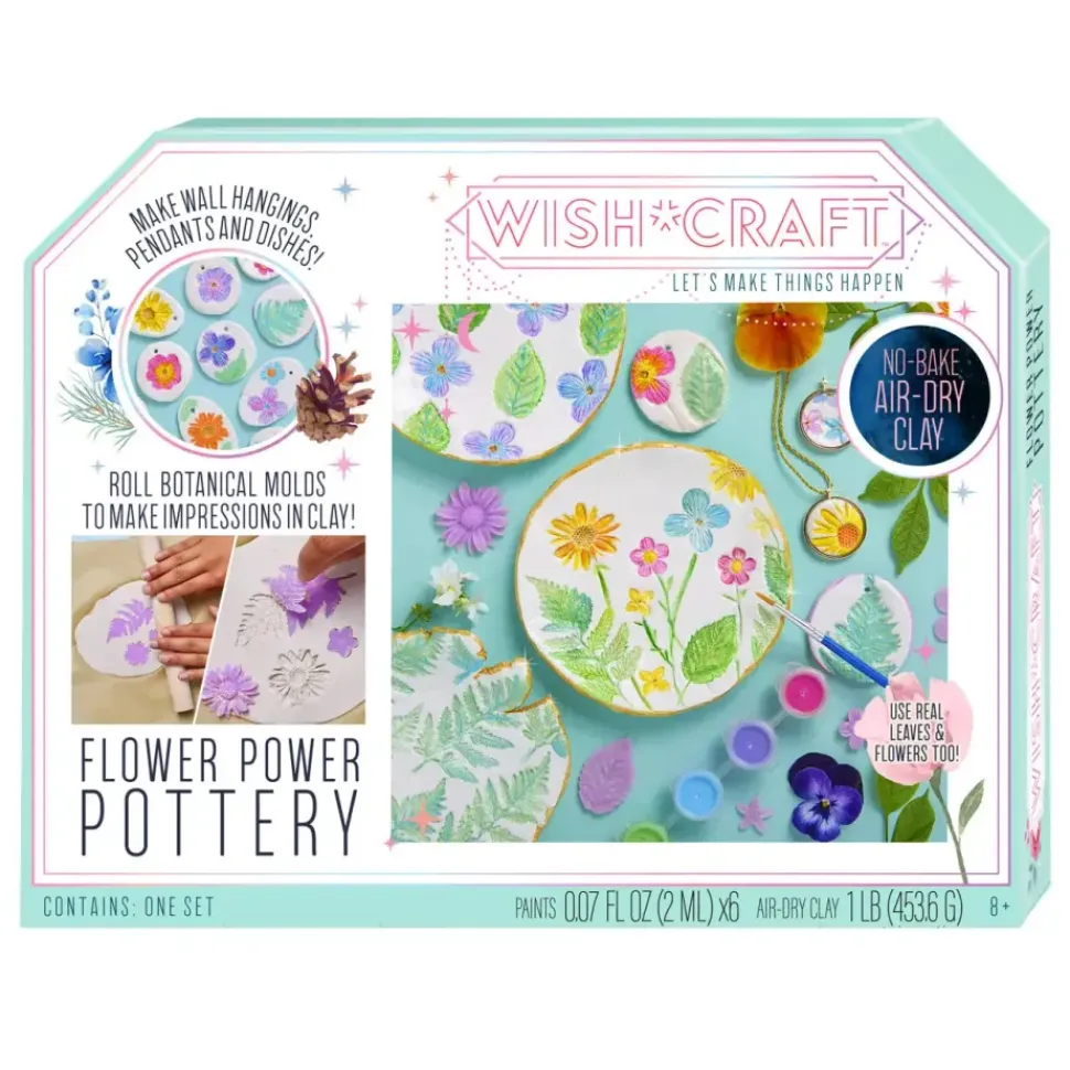 Wish*Craft Flower Power Pottery