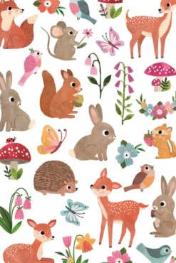Wodland Friends Temporary Tattoos