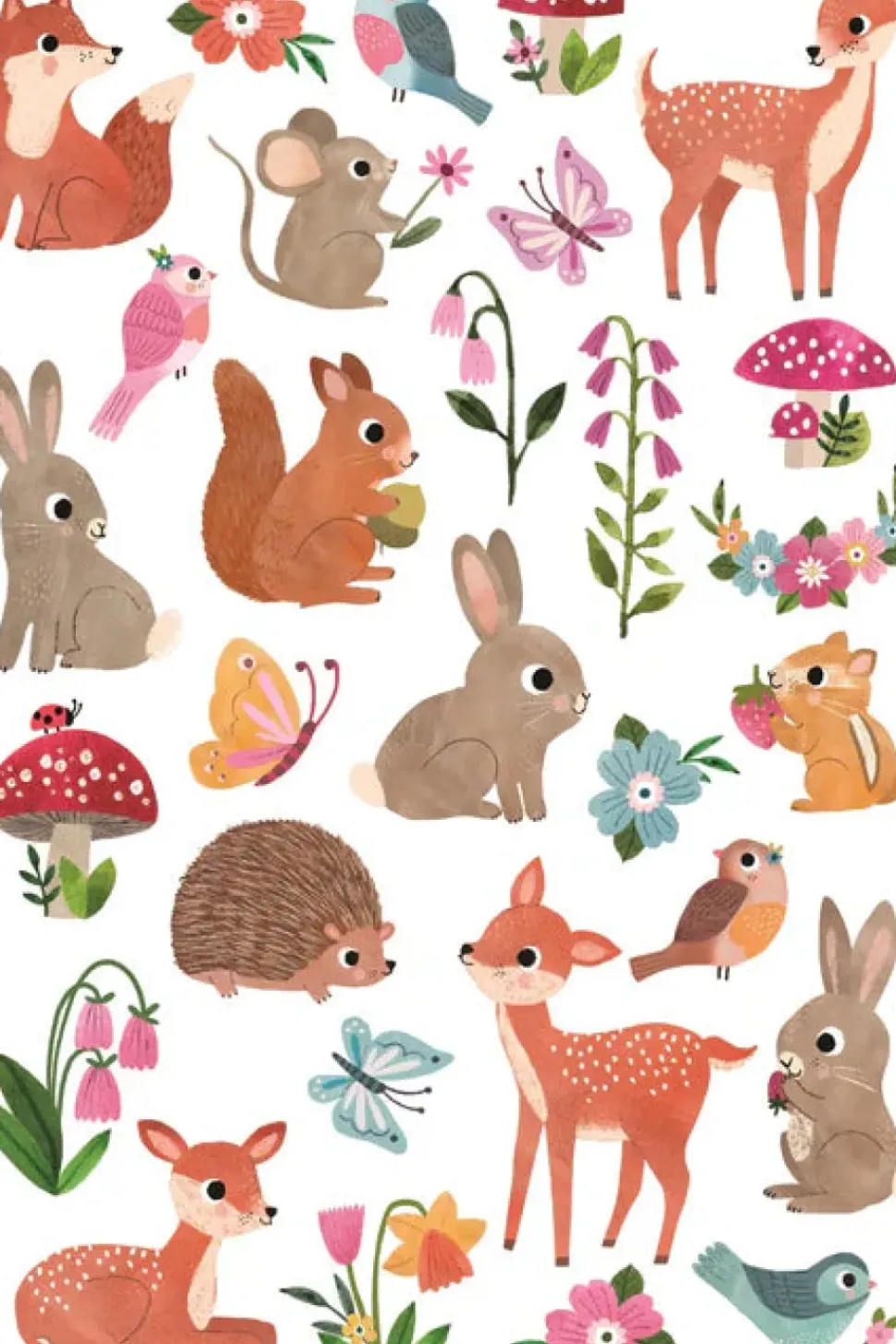 Wodland Friends Temporary Tattoos