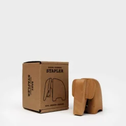 Wooden Elephant Stapler (two sizes)