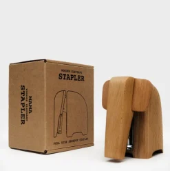 Wooden Elephant Stapler (two sizes)