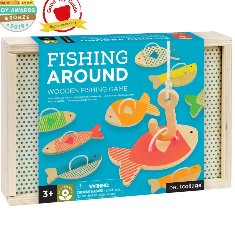 Wooden Fishing Around Game
