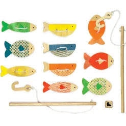 Wooden Fishing Around Game