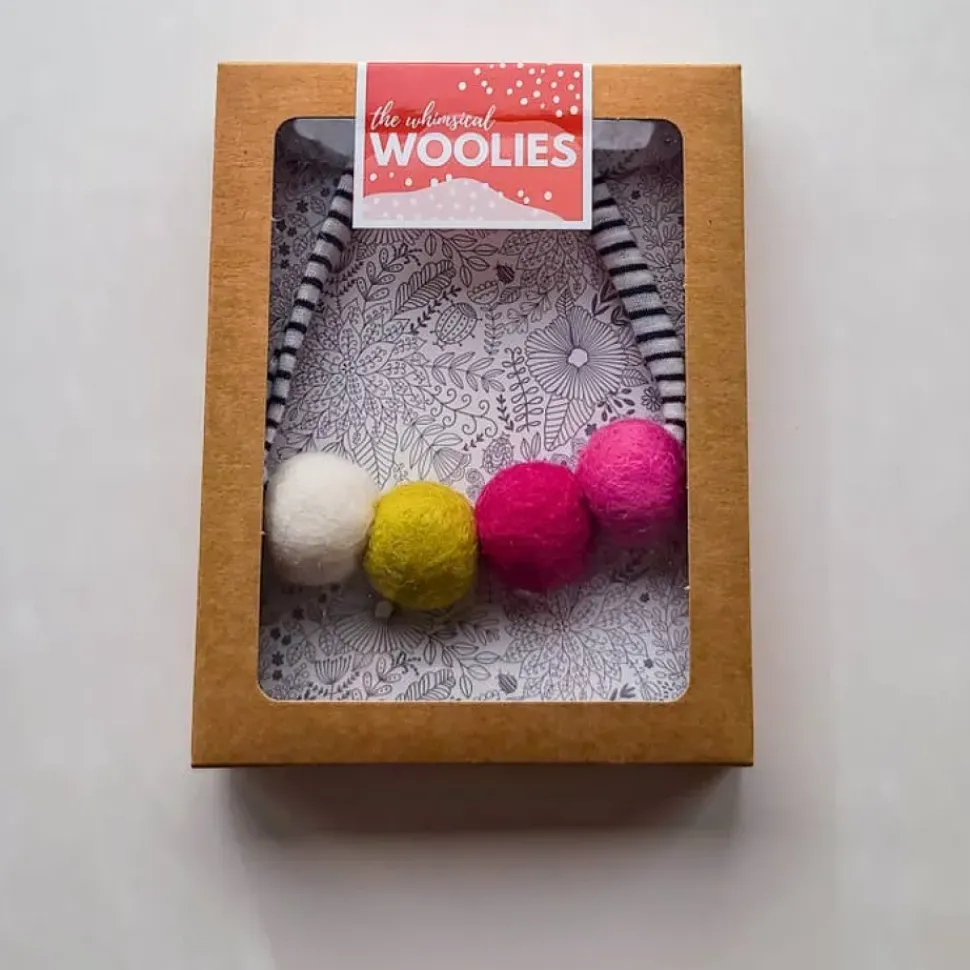 Woolie Ball Necklace (two colors)