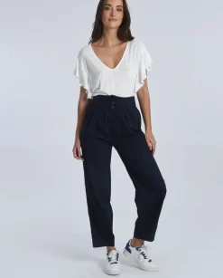 Woven Pants - Navy