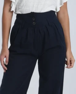 Woven Pants - Navy