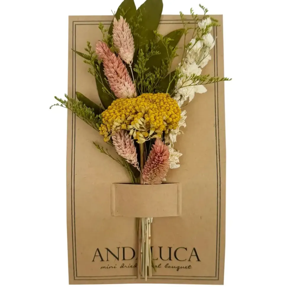 Yarrow & Larkspur Mini Bouquet
