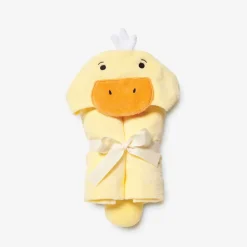 Yellow Duckie Hooded Baby Bath Wrap