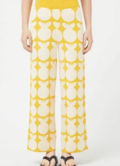 Yuza Print Knit Pants