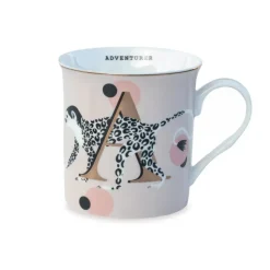 Yvonne Ellen the Gold Edition Alphabet Mugs