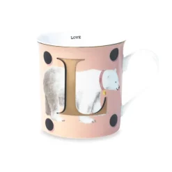 Yvonne Ellen the Gold Edition Alphabet Mugs