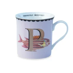 Yvonne Ellen the Gold Edition Alphabet Mugs