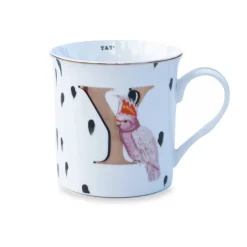 Yvonne Ellen the Gold Edition Alphabet Mugs