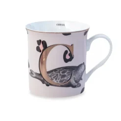 Yvonne Ellen the Gold Edition Alphabet Mugs