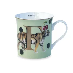 Yvonne Ellen the Gold Edition Alphabet Mugs