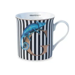 Yvonne Ellen the Gold Edition Alphabet Mugs