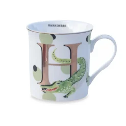 Yvonne Ellen the Gold Edition Alphabet Mugs
