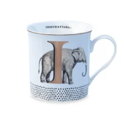 Yvonne Ellen the Gold Edition Alphabet Mugs